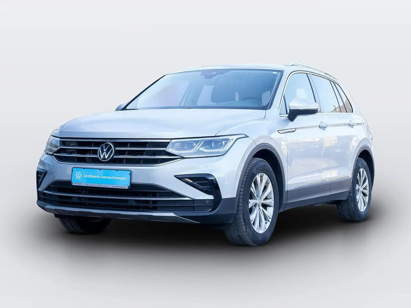 Volkswagen Tiguan 2.0 TDI DSG ELEGANCE NAVI MATRIX VIRTUAL Silber - 2