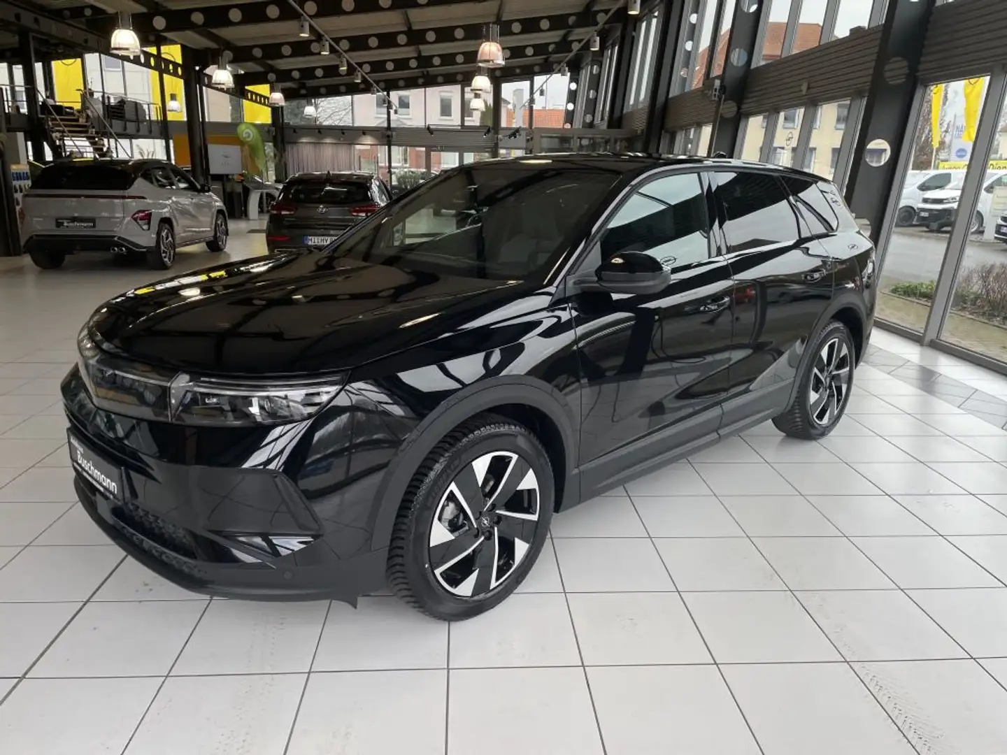 Opel Grandland 1.2 DI Hybrid 48 V Automatik GS (K) Schwarz - 1