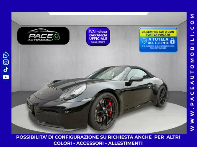 Porsche 992 911 GTS CABRIO LED PDC ACC KAMERA  IVA ESPOSTA