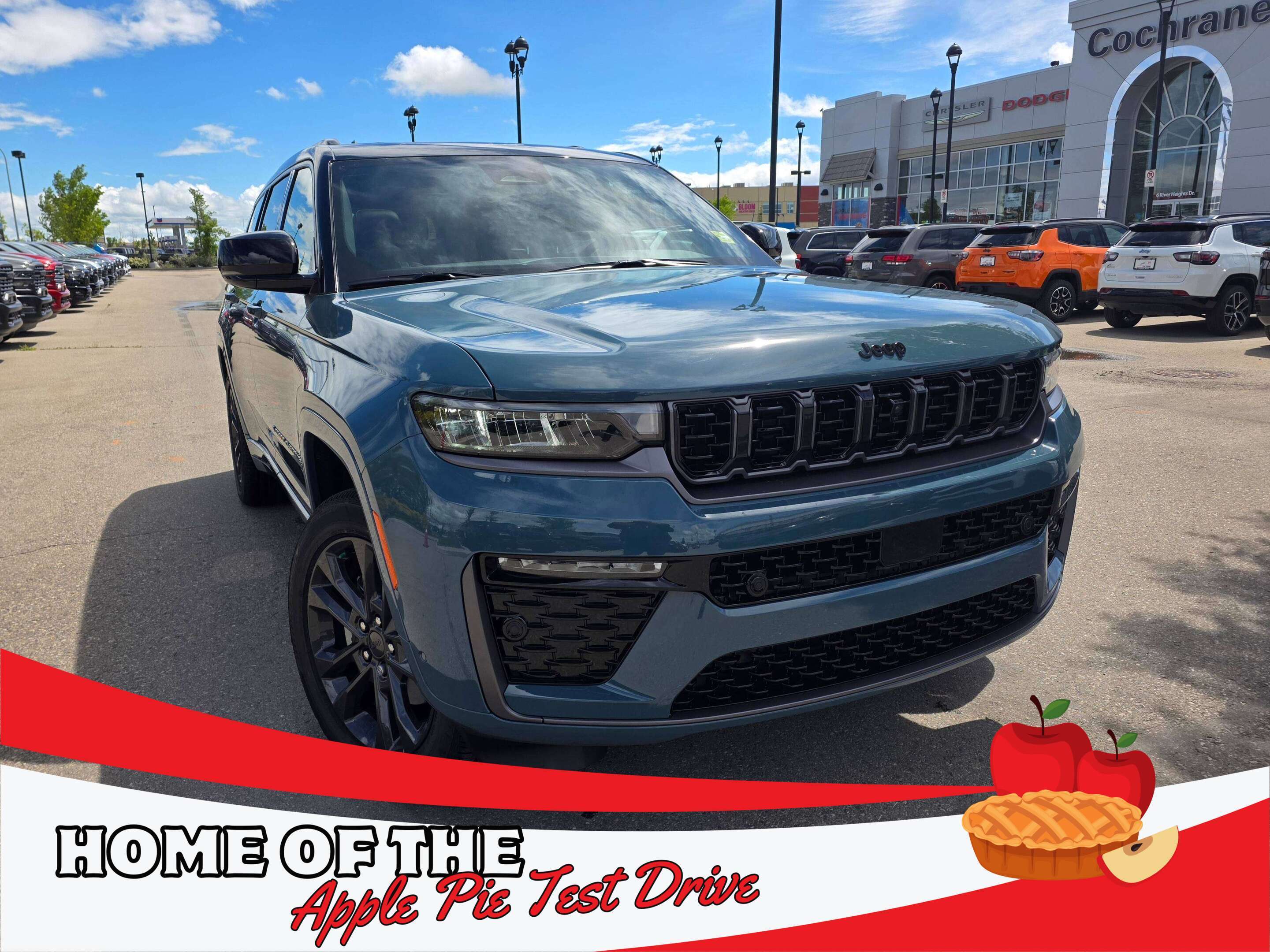 Blue 2026 Jeep Grand Cherokee L SUV / Crossover Four-Wheel Drive 8-Speed Automatic