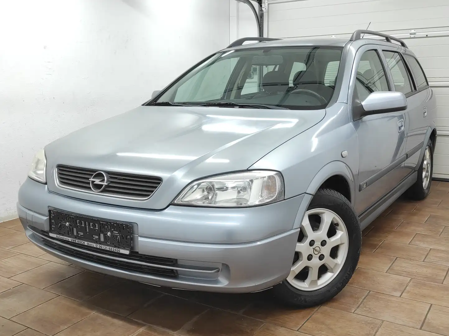 Opel Astra G KOMBI 1.6 *TÜV NEU* KLIMA ALLWETTER ALU Njoy Szary - 2