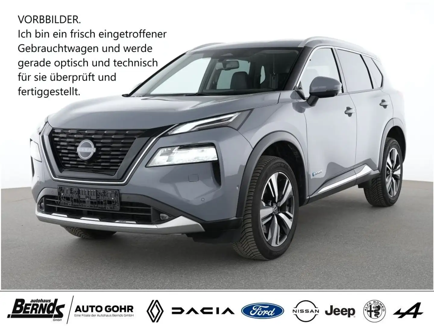 Nissan X-Trail 1.5 VC-T e-POWER Tekna AUTOMATIK SITZHZG Voll-LED Сірий - 1