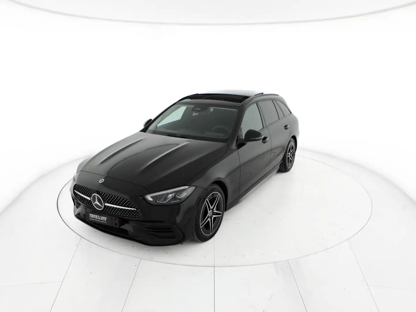 Mercedes-Benz C 220 C SW 220 d mhev AMG Line Advanced Plus 200cv auto Nero - 1
