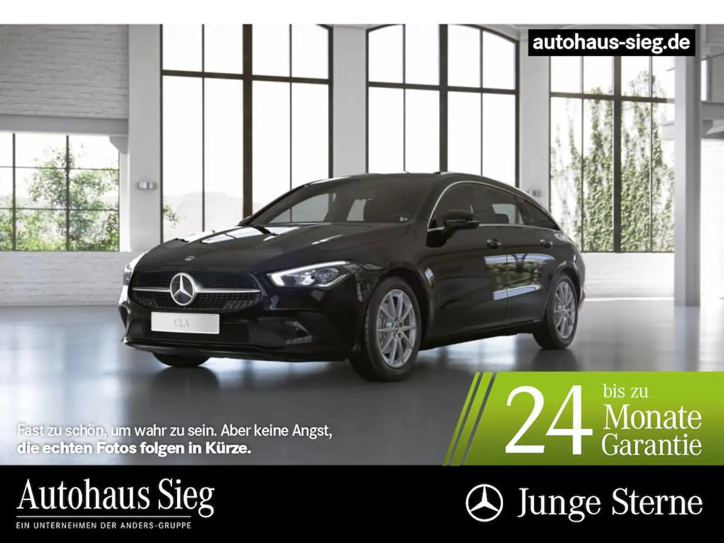 Mercedes-Benz CLA 200 d SB MBUX+LED+SHZ+AHK+Kam+PDC+Tempomat Black - 1