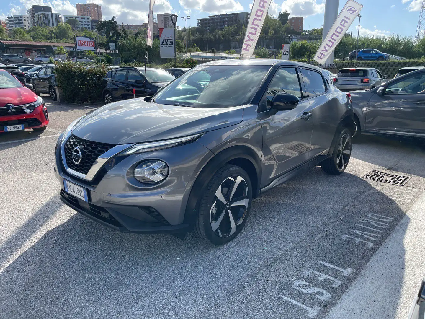 Nissan Juke Juke 1.0 DIG-T 114 CV DCT Tekna Grigio - 1