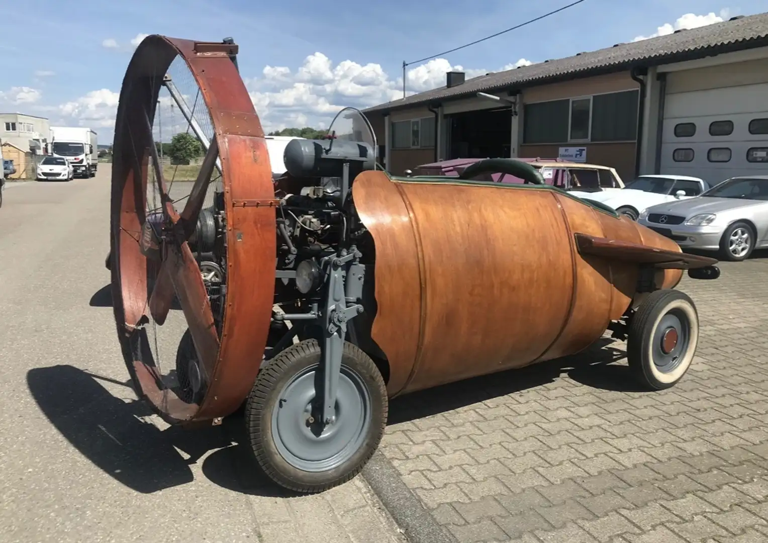 Moto Guzzi Ercole Propeller Fahrzeug Unikat, Show Fahrzeug Grigio - 2