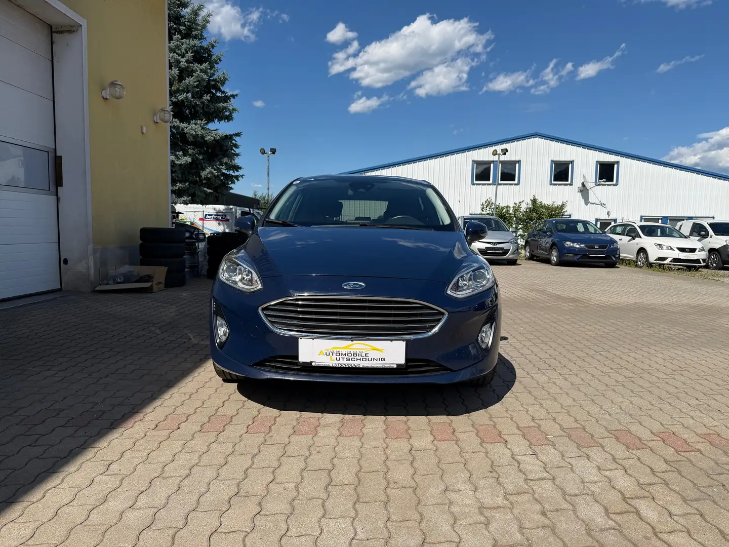 Ford Fiesta Fiesta Titanium 1,5 TDCi Start/Stop Titanium Blau - 1