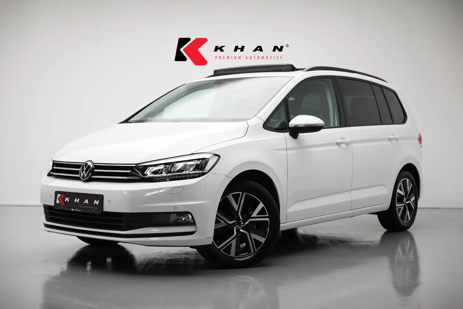 Volkswagen Touran 1.5 TSI Business 7p |Pano|Virtual|Keyless|Dodehoek Blanc - 1