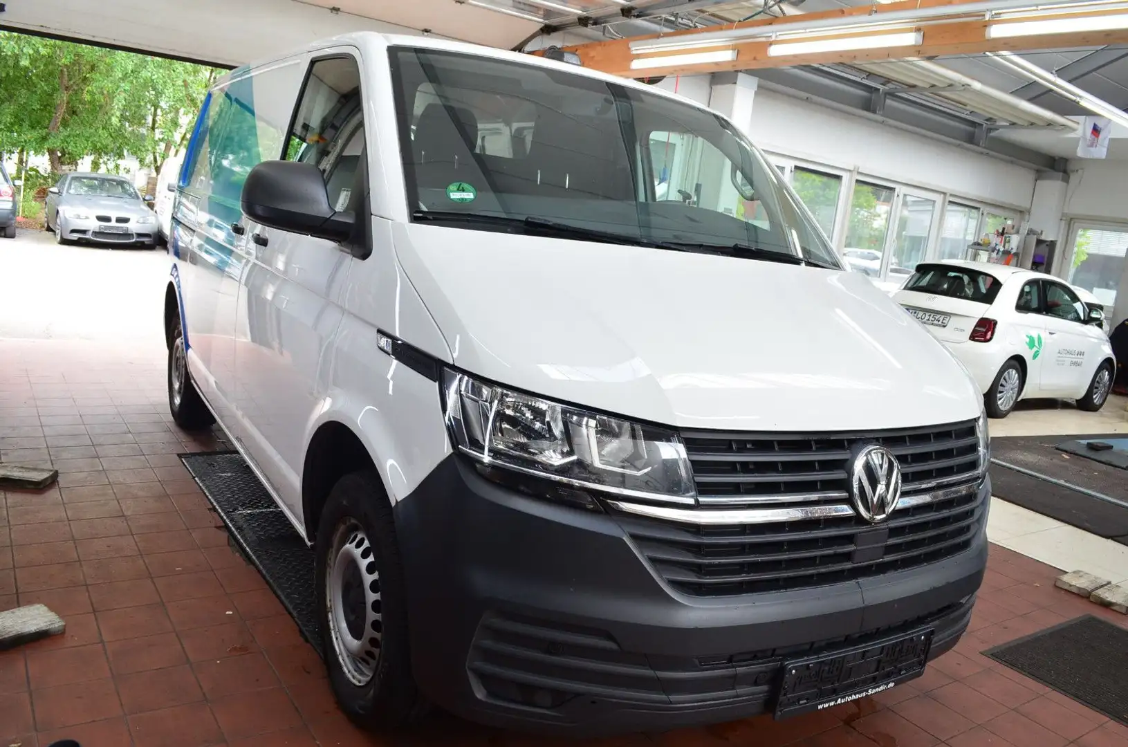 Volkswagen T6 Transporter T6.1 Transporter 2.0 TDI DSG ~Navi~CarPlay~3-Sit Blanc - 2