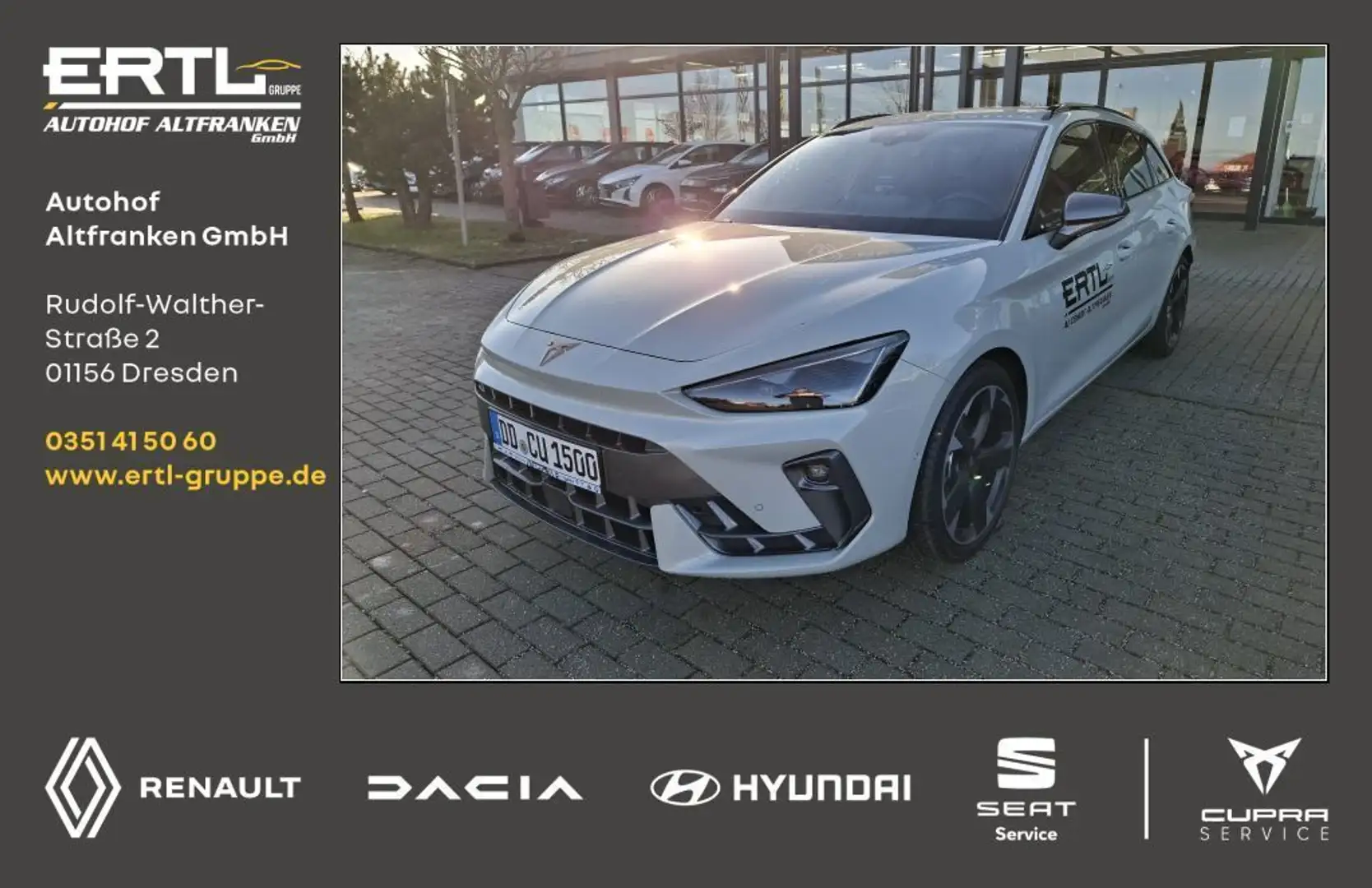 CUPRA Leon Sportstourer 1.5 eTSI DSG Grau - 1