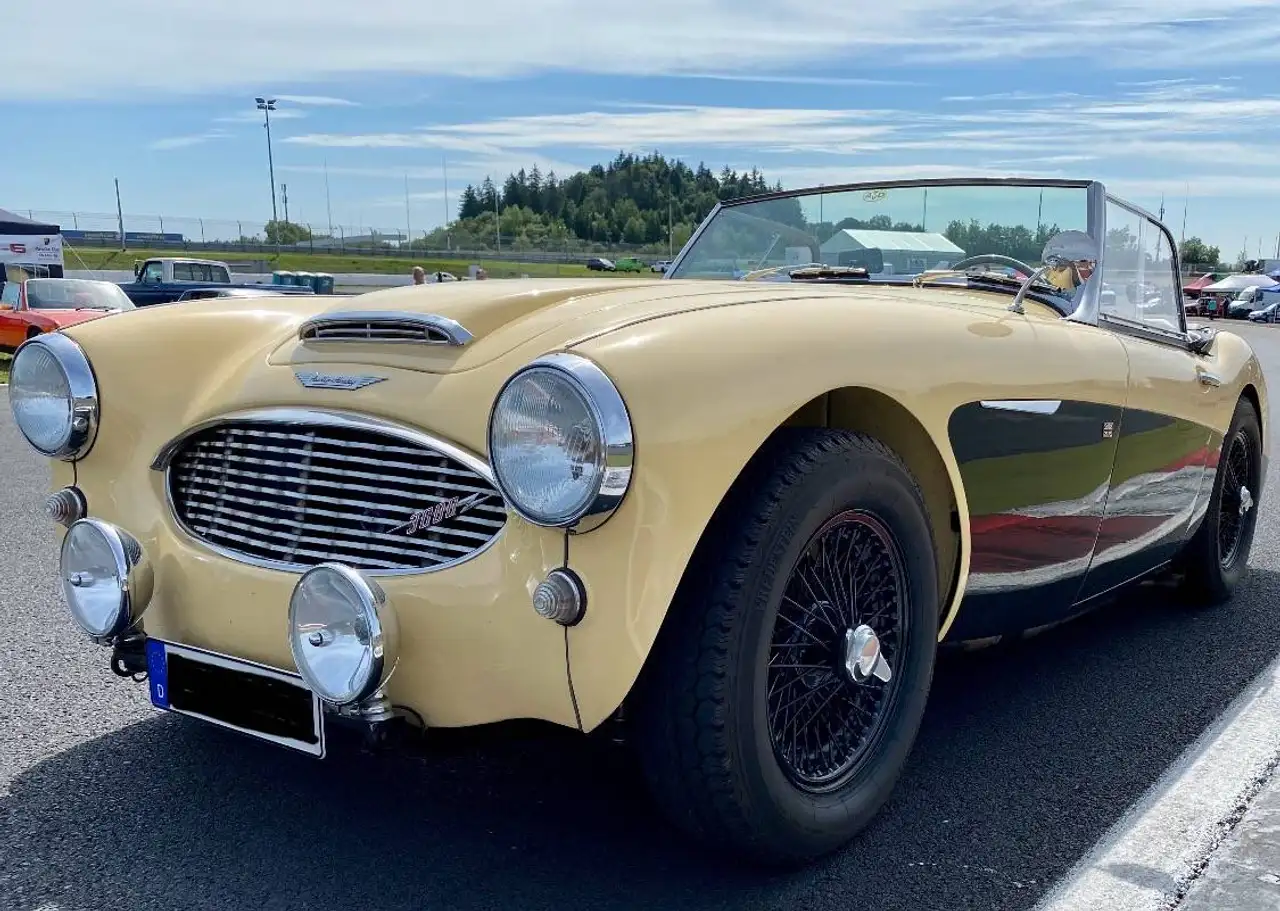 Austin-Healey 3000 MK1 BT7- Motor/ Getriebe/ Overdrive Instand gesetzt, foto 2