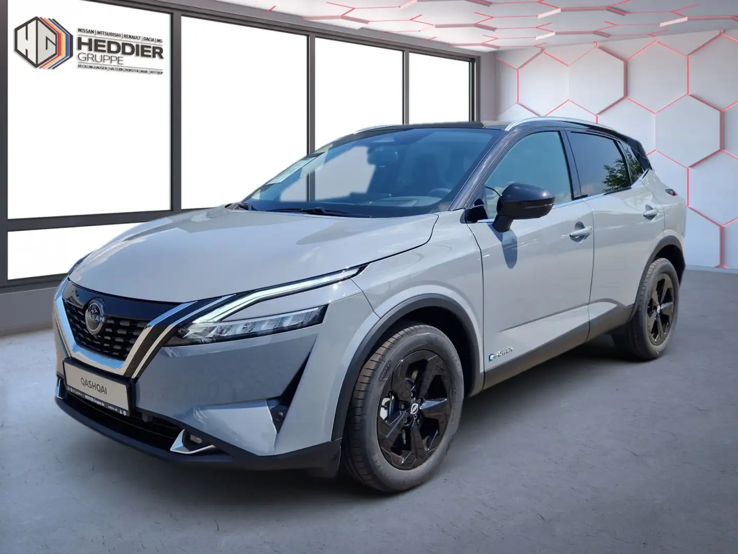 Nissan Qashqai Black Edition e-Power 190 PS *NAVI*SITZH Grau - 1