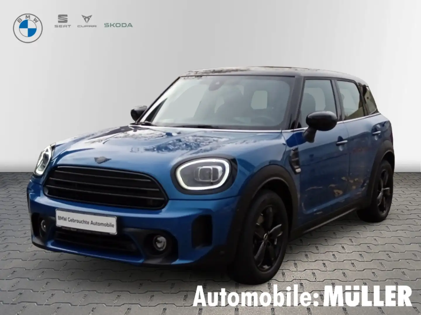 MINI Cooper Countryman Classic Trim AHZV+KOMFORTZUGANG+KAMERA+SHZG+LED+TE Blau - 1