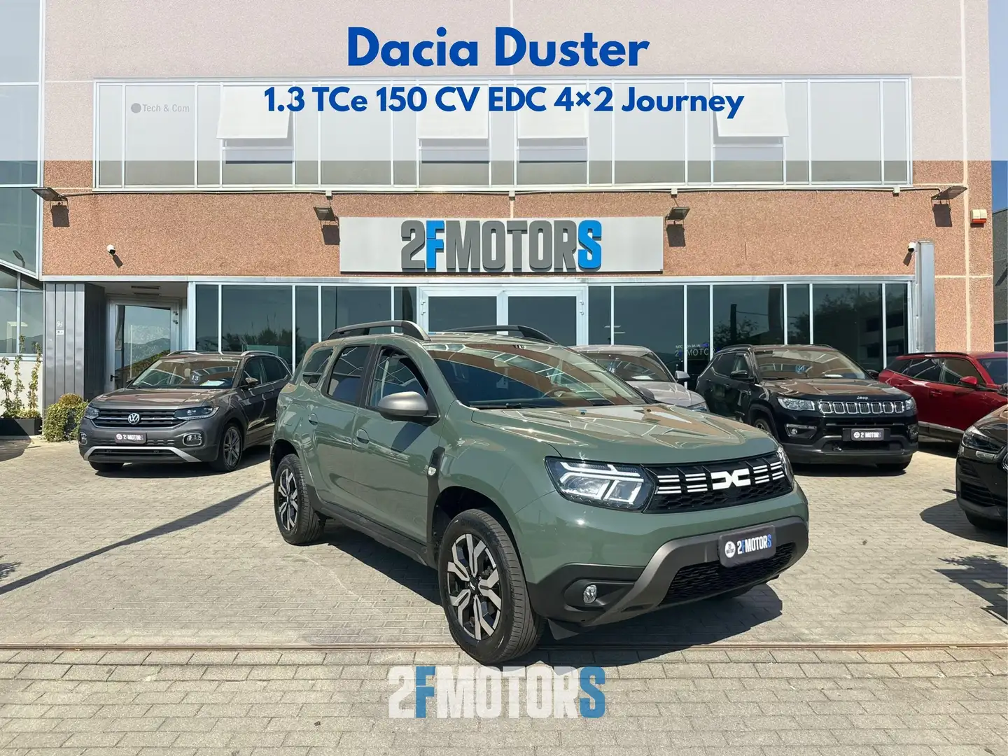 Dacia Duster 1.3 tce Journey 4x2 150cv edc fap Verde - 1