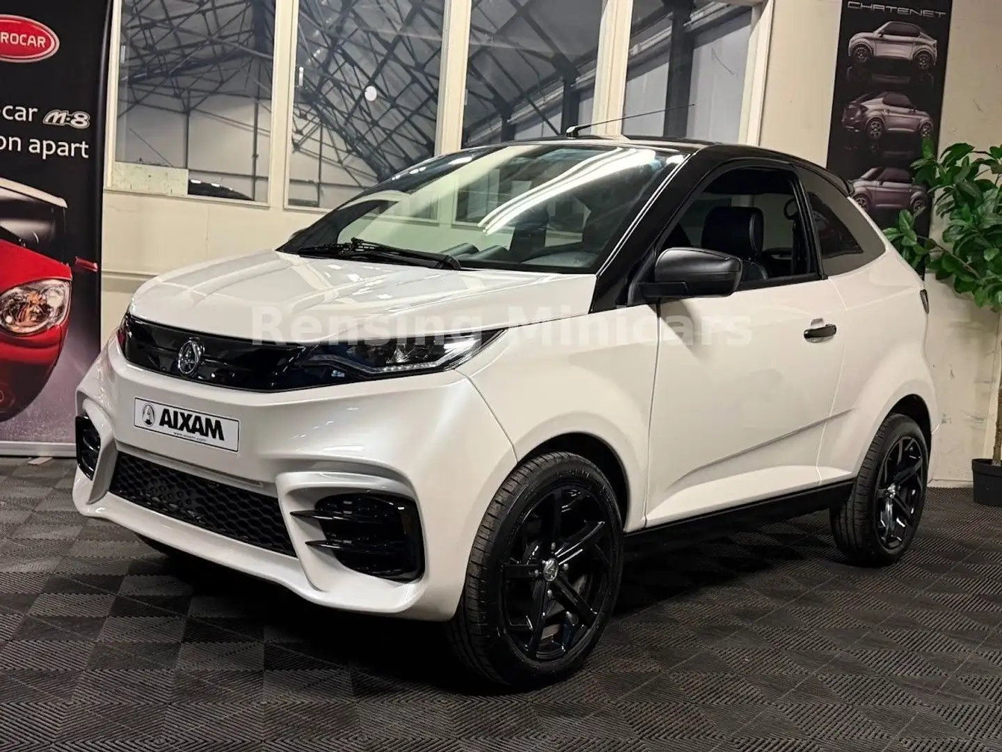 Aixam Coupé SPORT 2025 8 PS S10 Neu Mopedauto Microcar Blanc - 2