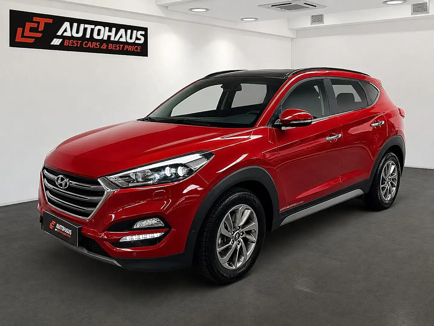 Hyundai TUCSON Tucson 1,6 T-GDI 4WD Platin DCT | PICKERL BIS 1... Rot - 1