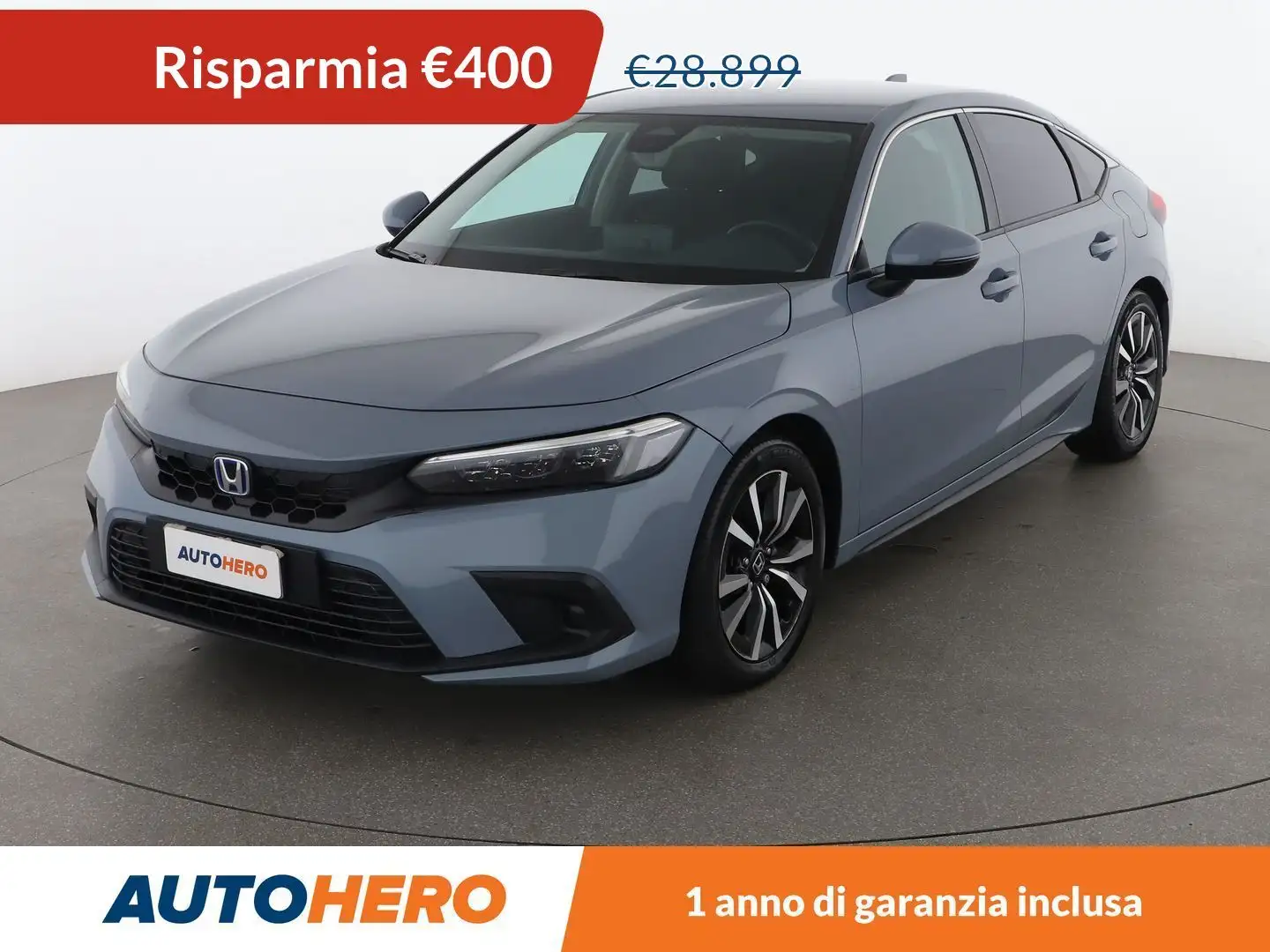Honda Civic 2.0 e:HEV Elegance eCVT FHEV Grigio - 1