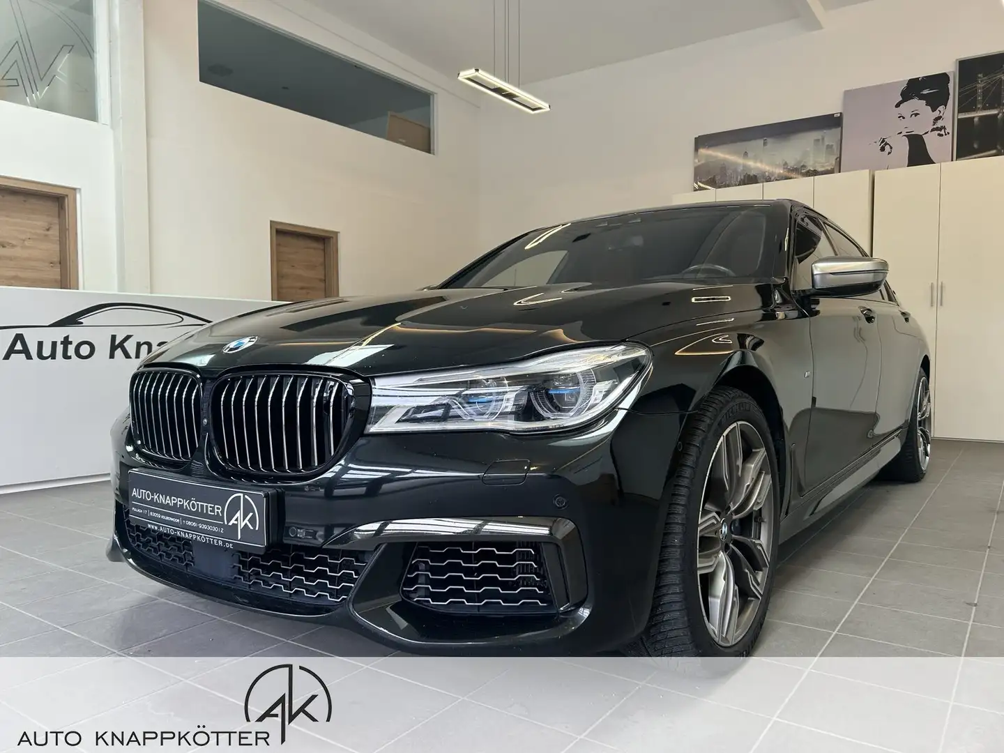 BMW 7er - M760 Li xDrive/Vmax305/ B&W/Pano/360°Kamera Noir - 2