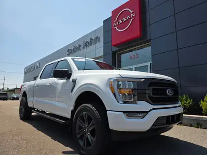 White 2023 Ford F-150 Pickup Truck Four-Wheel Drive Automatic