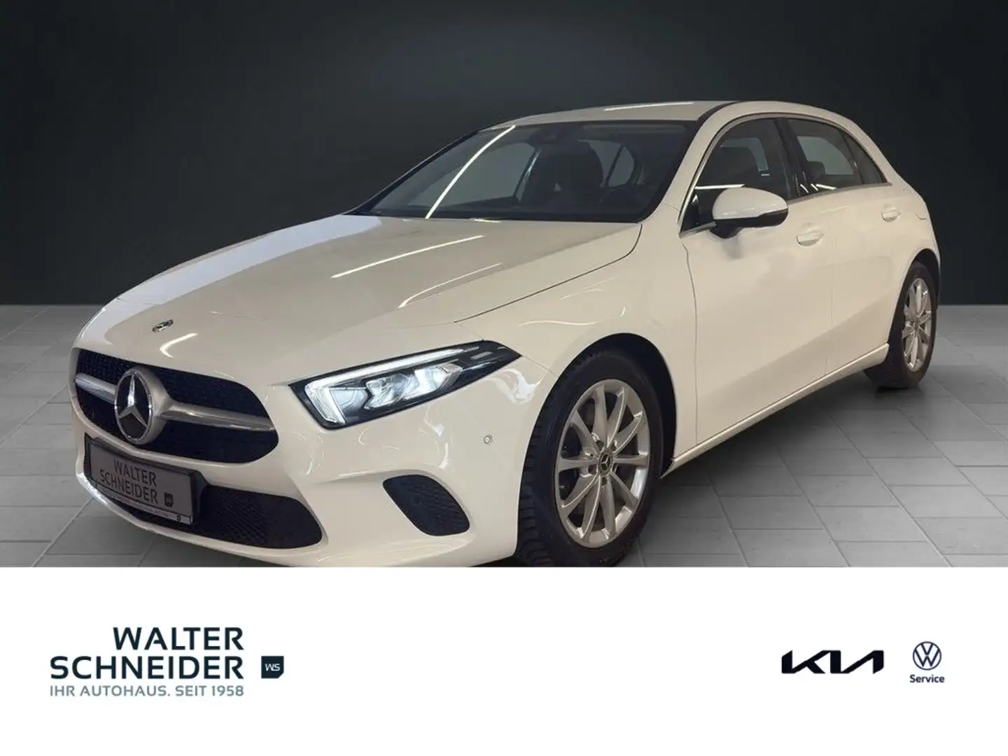 Mercedes-Benz A 220 BUSINESS NAVI KAMERA LED SHZ PDC MBUX Blanc - 1