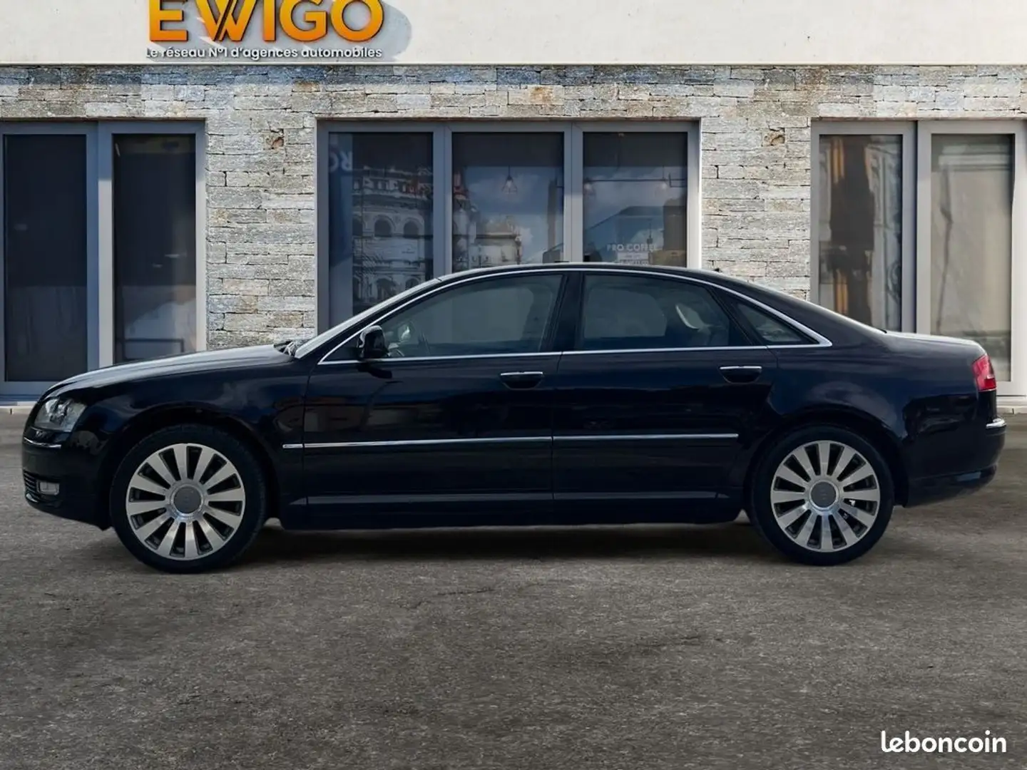 Audi A8 3.0 tdi v6 233ch pack avus quattro km d'origine origine fr (même main depuis 2010) modèle 2008 Negro - 2