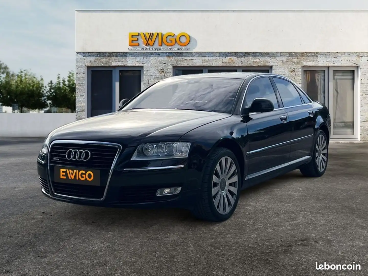 Audi A8 3.0 tdi v6 233ch pack avus quattro km d'origine origine fr (même main depuis 2010) modèle 2008 Negro - 1