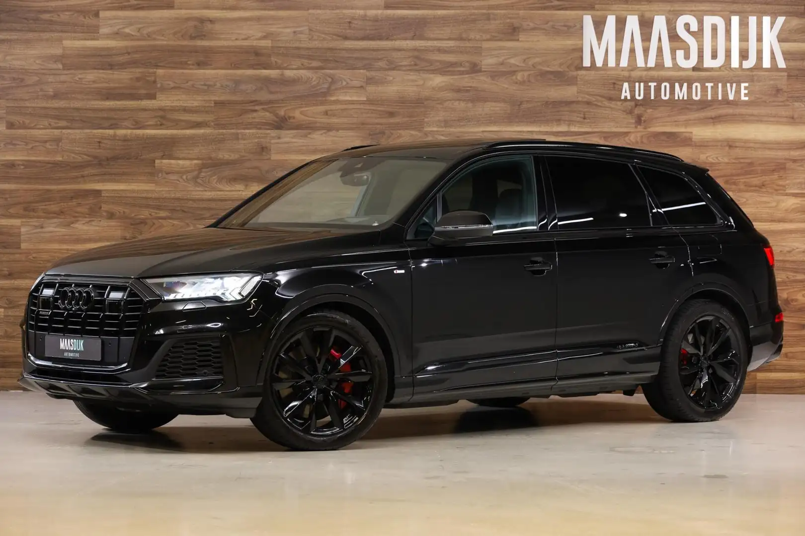 Audi Q7 60 TFSI e quattro S-Line|Massage|B&O 3D|ACC|Pano|L Zwart - 1