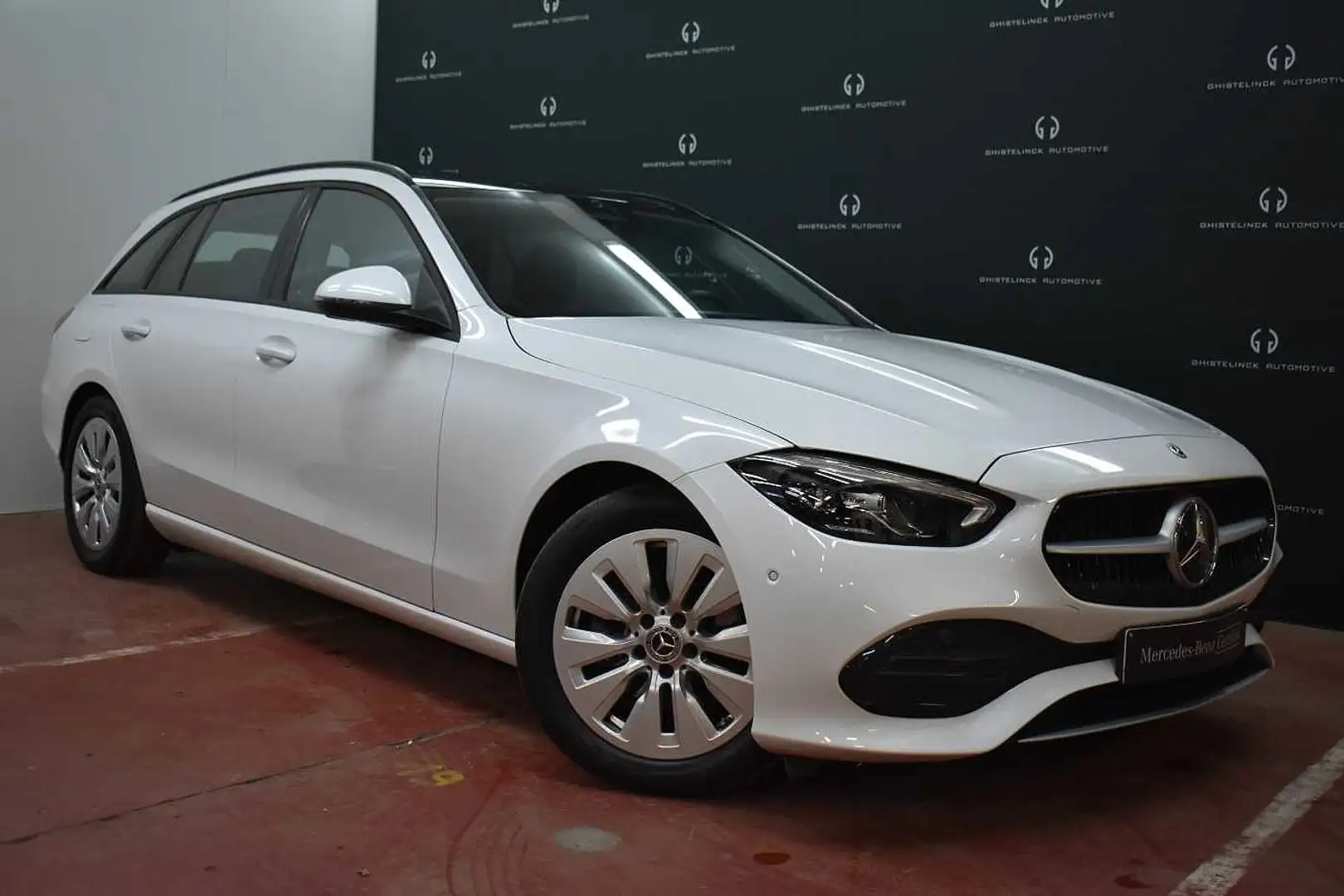 Mercedes-Benz C 180 Estate Business Line +Collision Prevention+Carplay Blanc - 2
