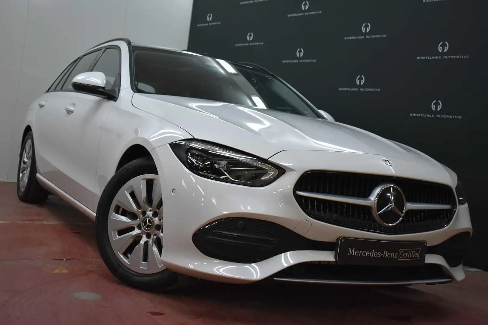 Mercedes-Benz C 180 Estate Business Line +Collision Prevention+Carplay Blanc - 1