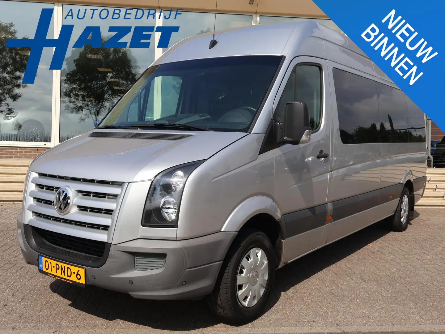 Volkswagen Crafter 35 2.5 TDI L3H2 *EXCL. BTW* 9-PERS. ROLSTOEL / INV Gri - 1