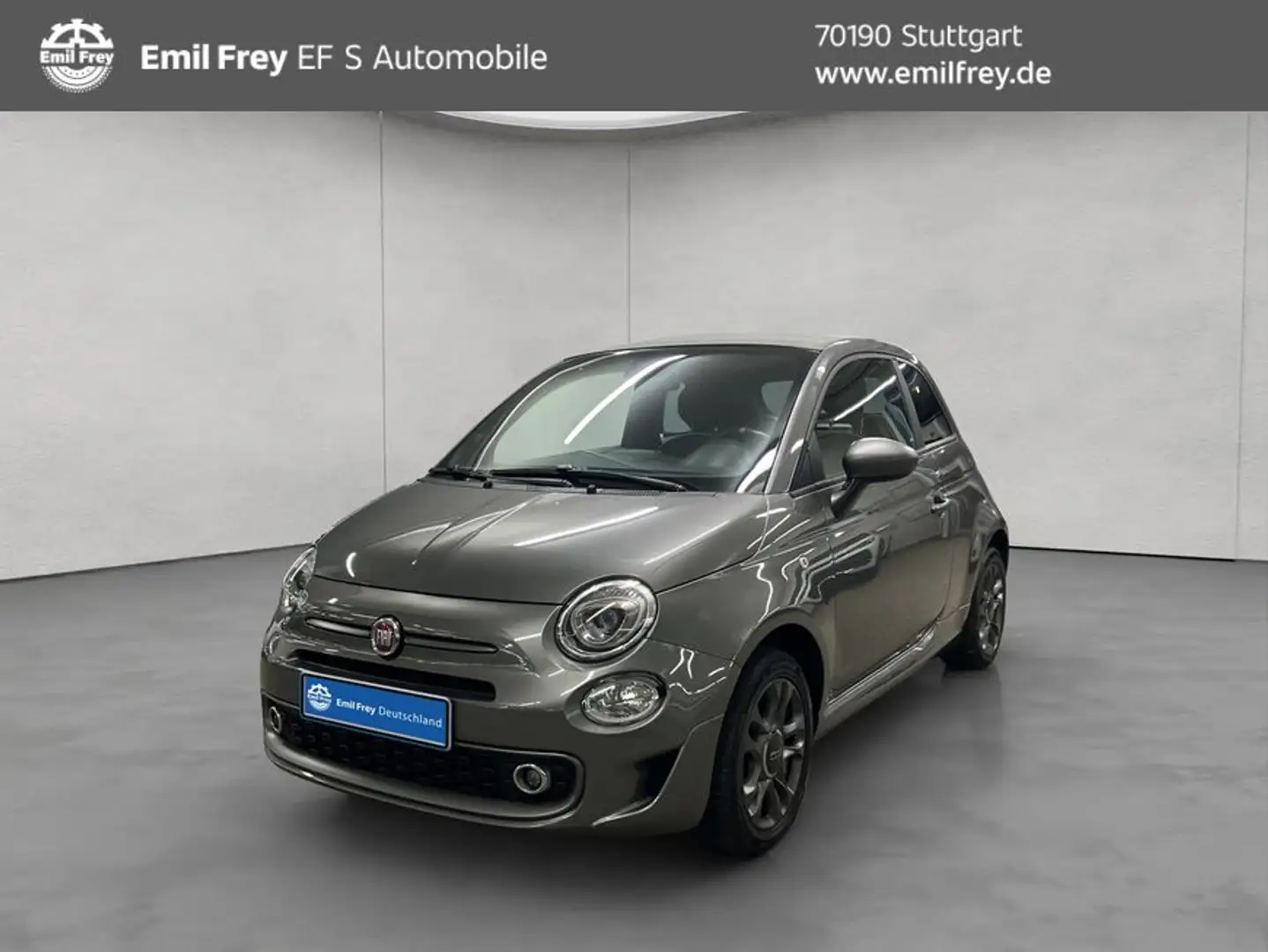Fiat 500 C 1.2 8V Sport Navi Argent - 1
