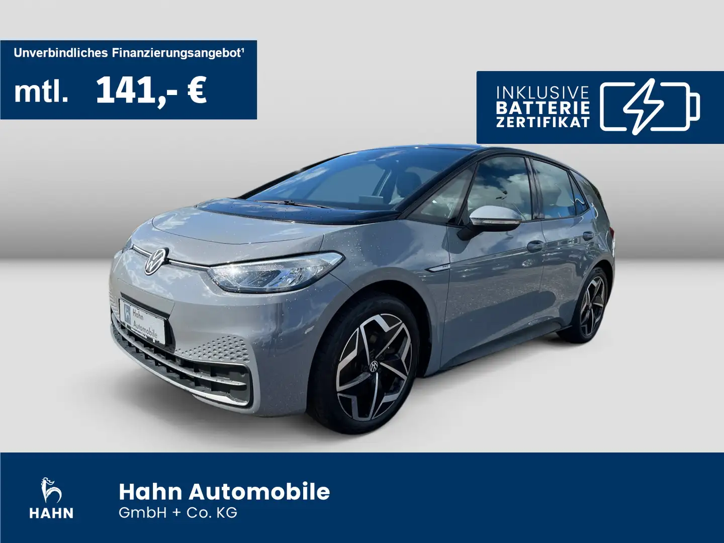 Volkswagen ID.3 Pro Performance Life Wärmepumpe LED Navi Grau - 1
