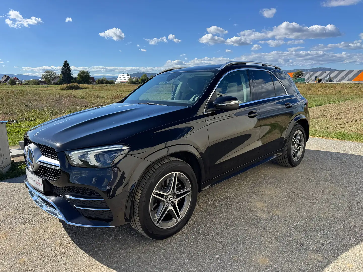 Mercedes-Benz GLE 350 GLE 350d 4Matic Aut. *AMG Line; PANO; AHK uvm.* Schwarz - 1