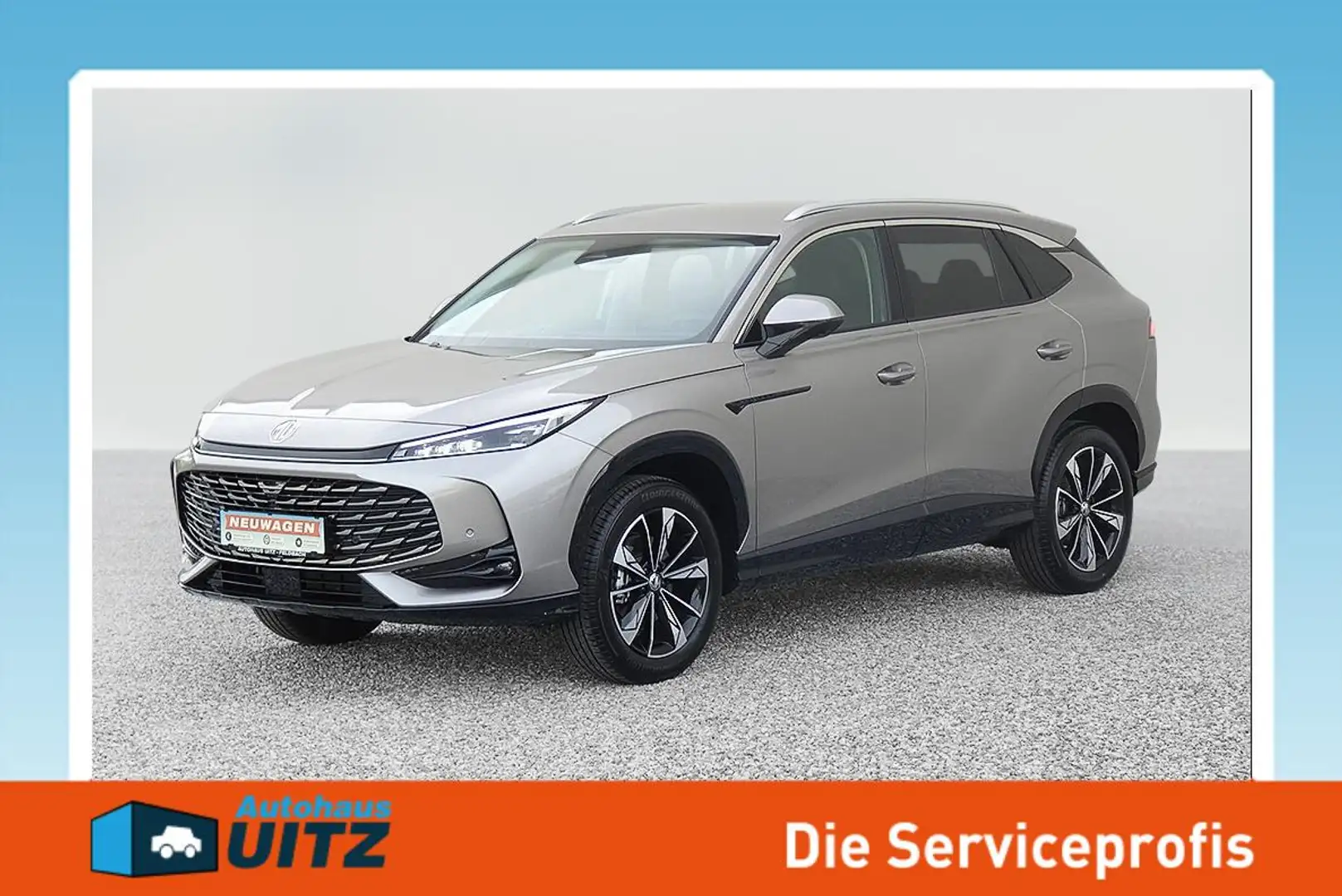 MG HS Luxury +360°+Fahrassistenz+LED+elekt.HK Silber - 1