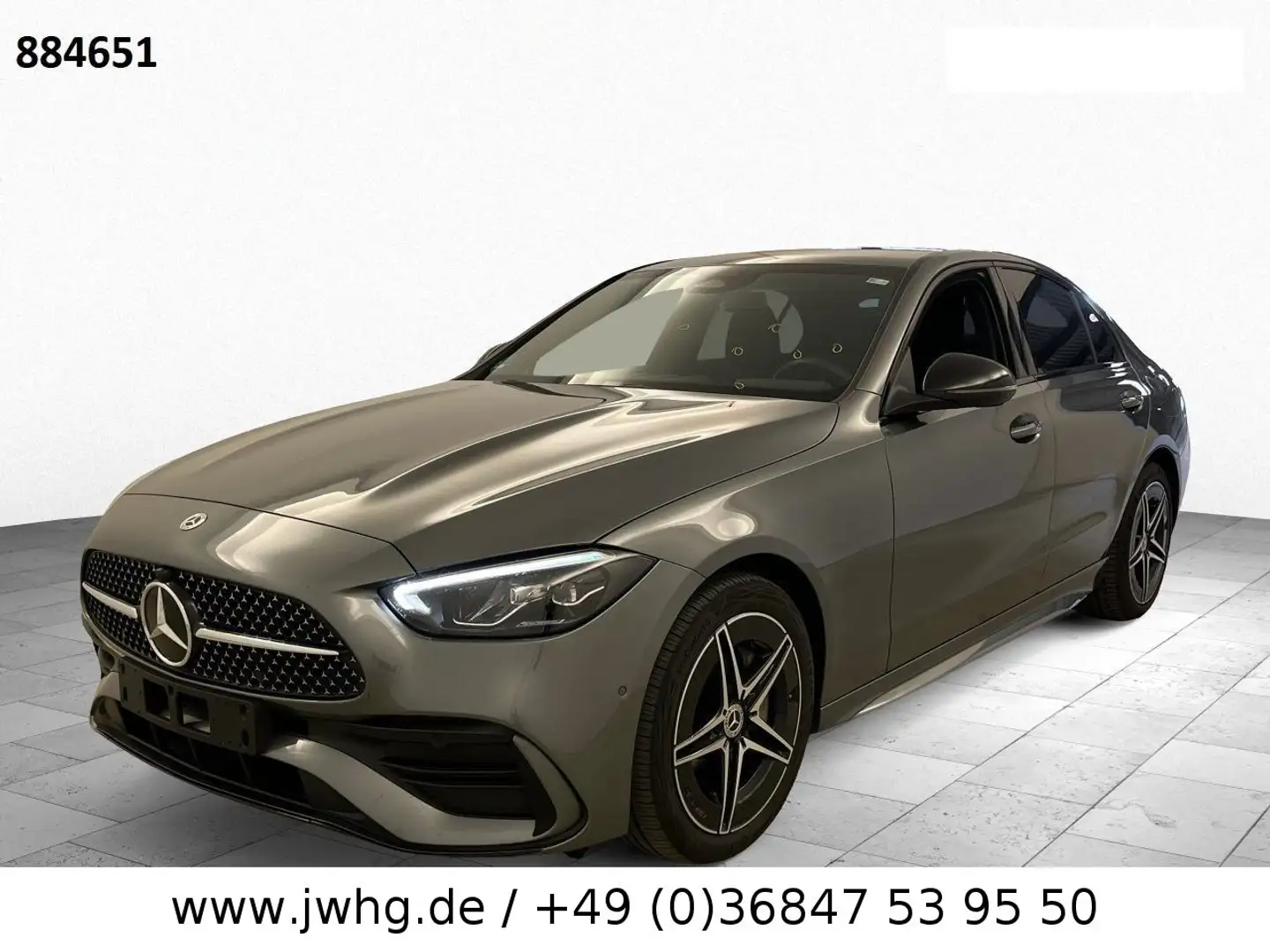 Mercedes-Benz C 400 Lim e AMG Widescreen Distronic Burmester Gris - 1