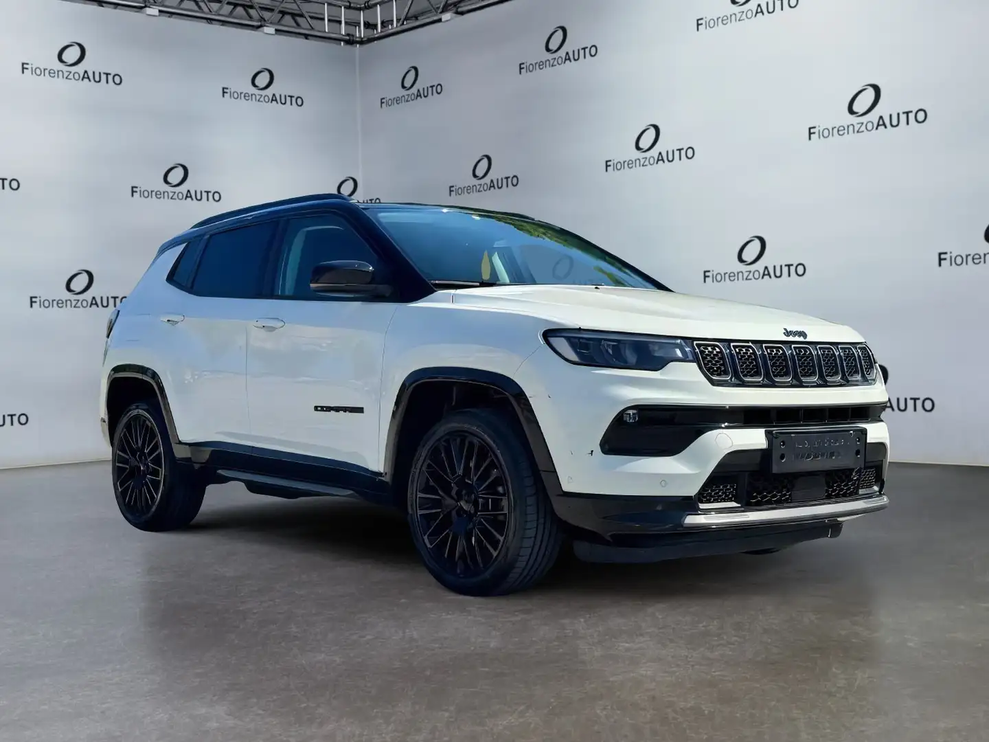 Jeep Compass 1.3 PHEV S 176Kw (Aut) "PREZZO REALE"(1588) Blanco - 1