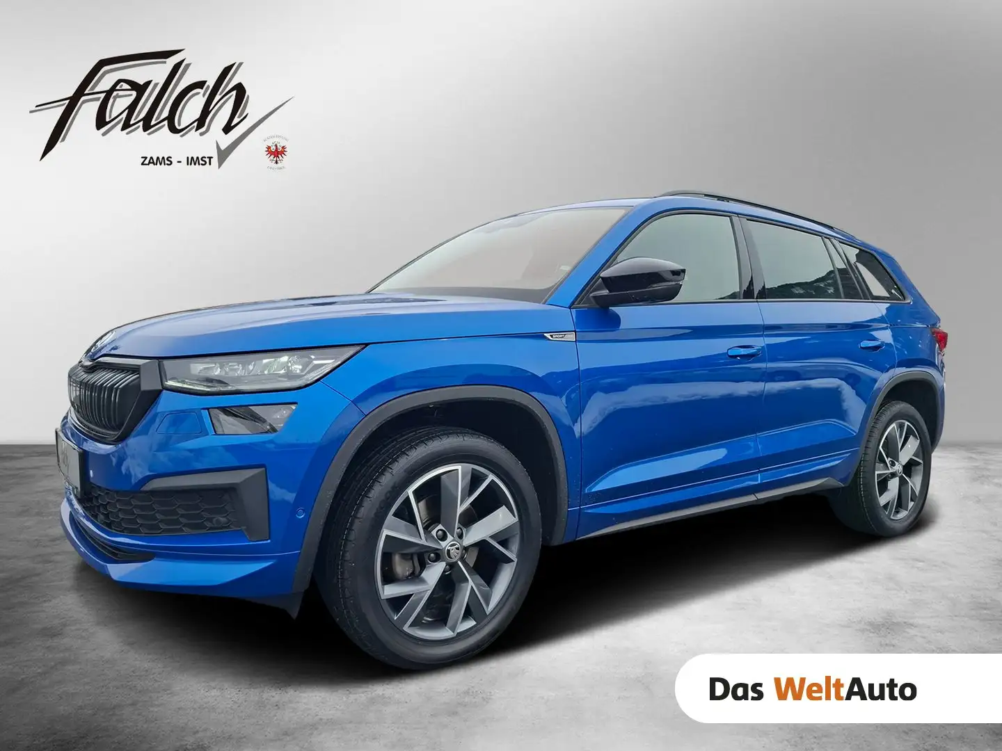 Skoda Kodiaq 4x4 Sportline TDI DSG Blau - 1