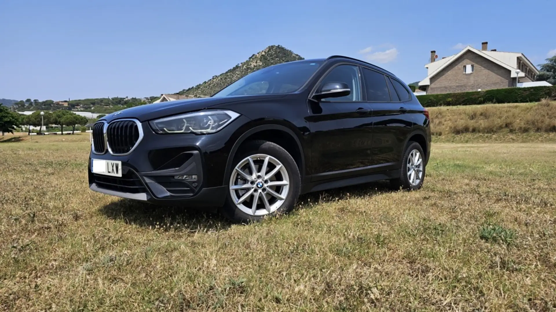 BMW X1 sDrive 18d Negro - 1