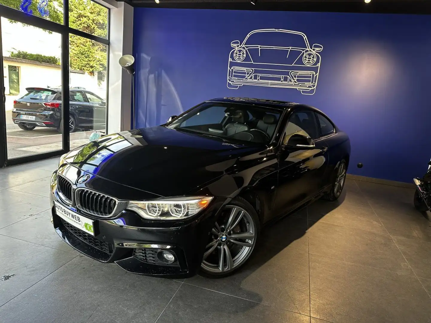 BMW 435 SERIE COUPE F32 Coupe 435i xDrive 306 ch M Perform Noir - 1
