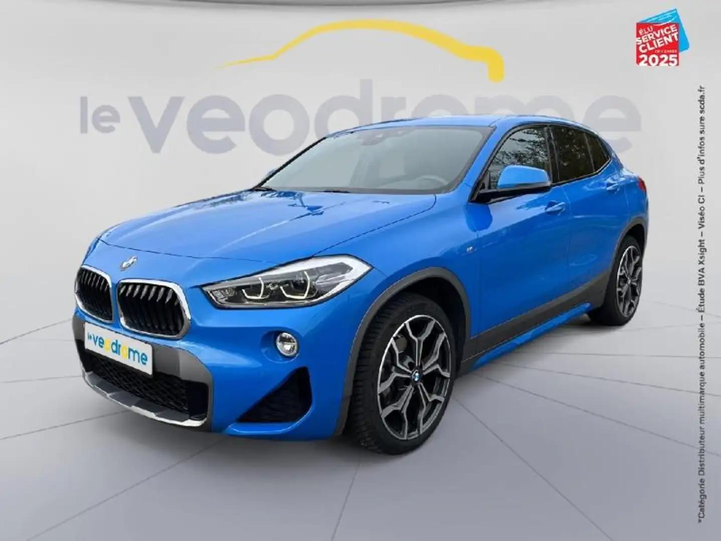 BMW X2 sDrive18d 150ch M Sport X Euro6d-T 119g Bleu - 1
