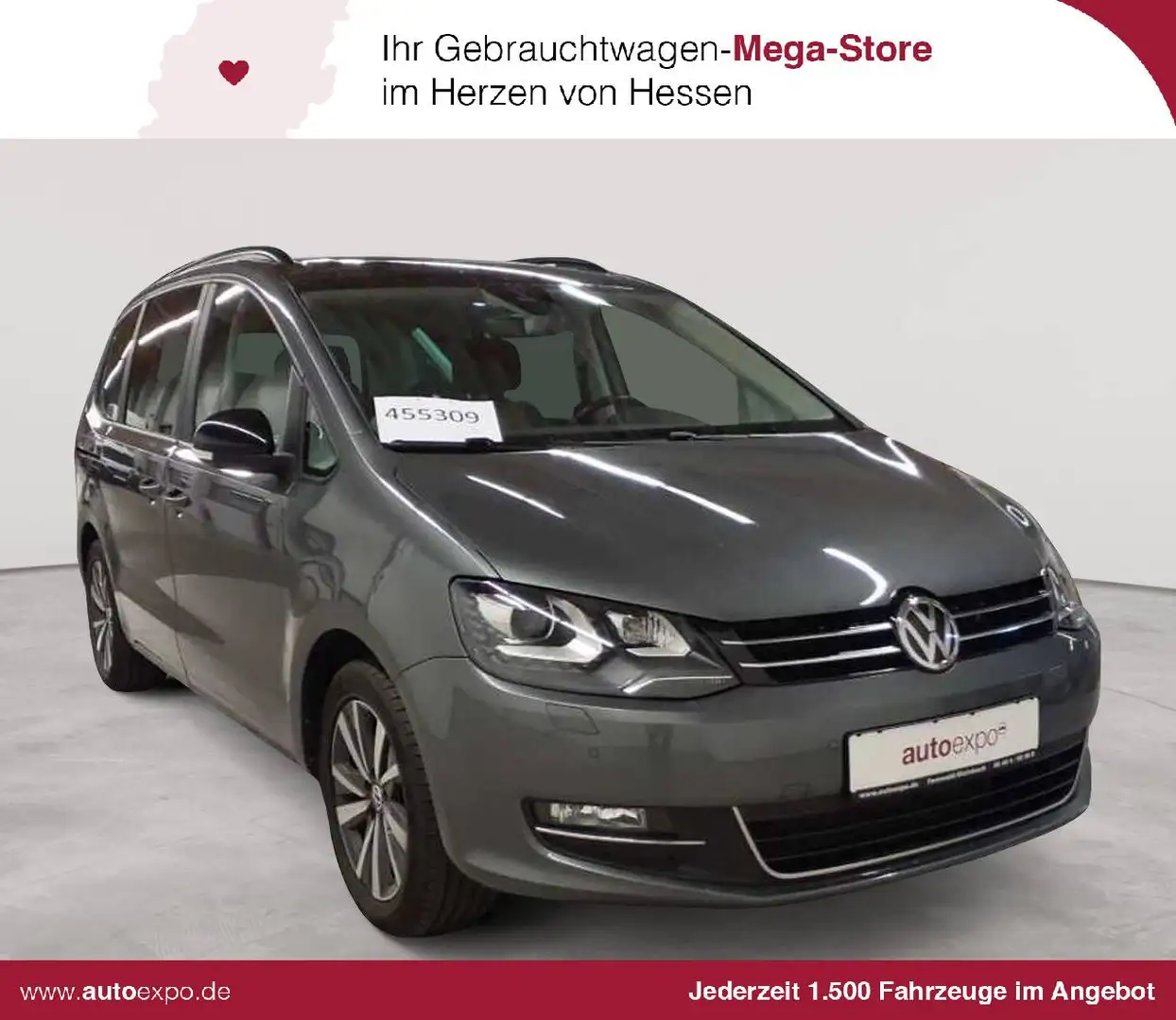 Volkswagen Sharan Sharan Highline Black Style 7 Si. PANO Gri - 1