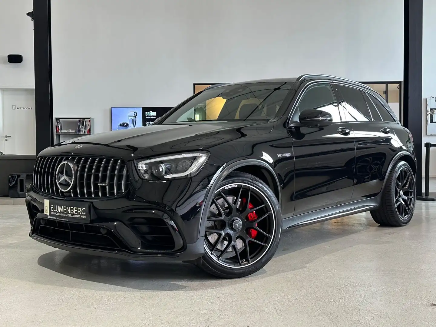 Mercedes-Benz GLC 63 AMG GLC 63 S AMG 4Matic*Night-Paket,Pano,MB Garantie Schwarz - 1