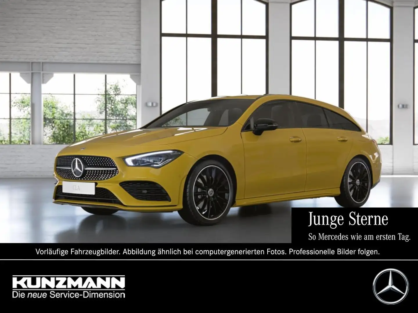 Mercedes-Benz CLA 250 SB AMG Night Kamera ParkPaket Ambiente Jaune - 1