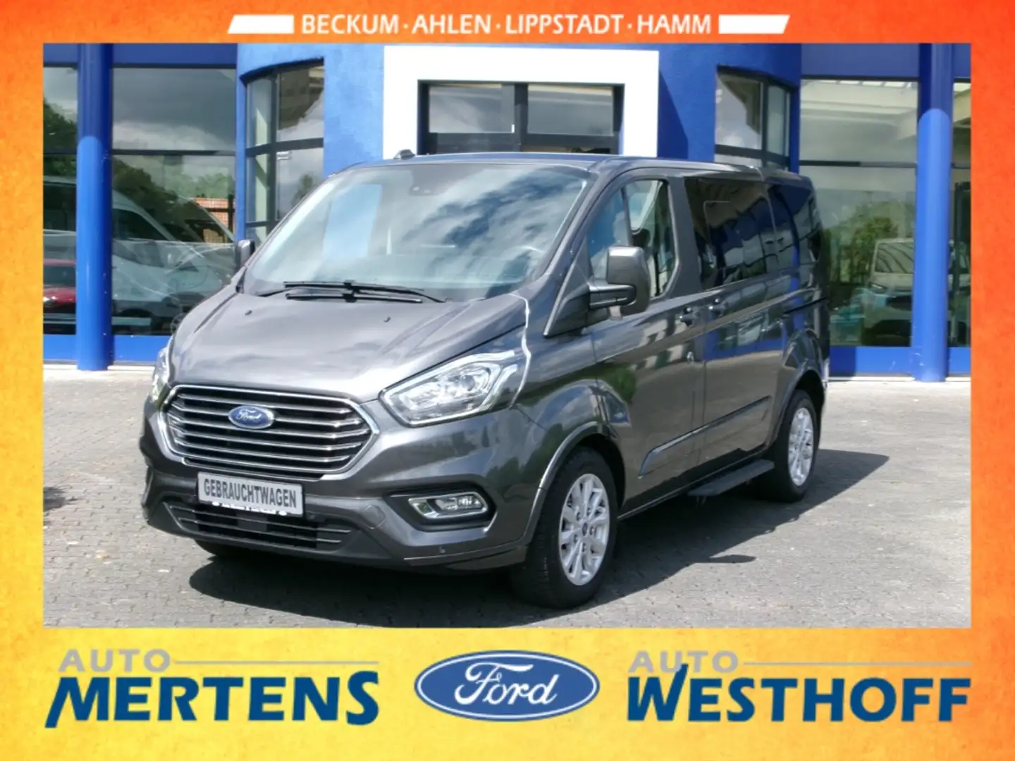 Ford Tourneo Custom Titanium Sicht3 Audio 24 Navi 4Season Gris - 1
