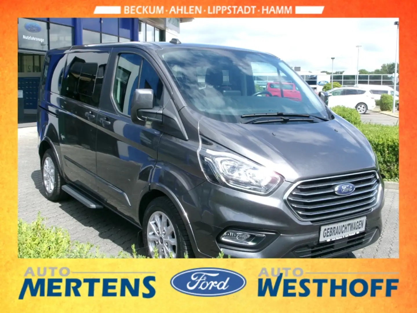 Ford Tourneo Custom Titanium Sicht3 Audio 24 Navi 4Season Gris - 2