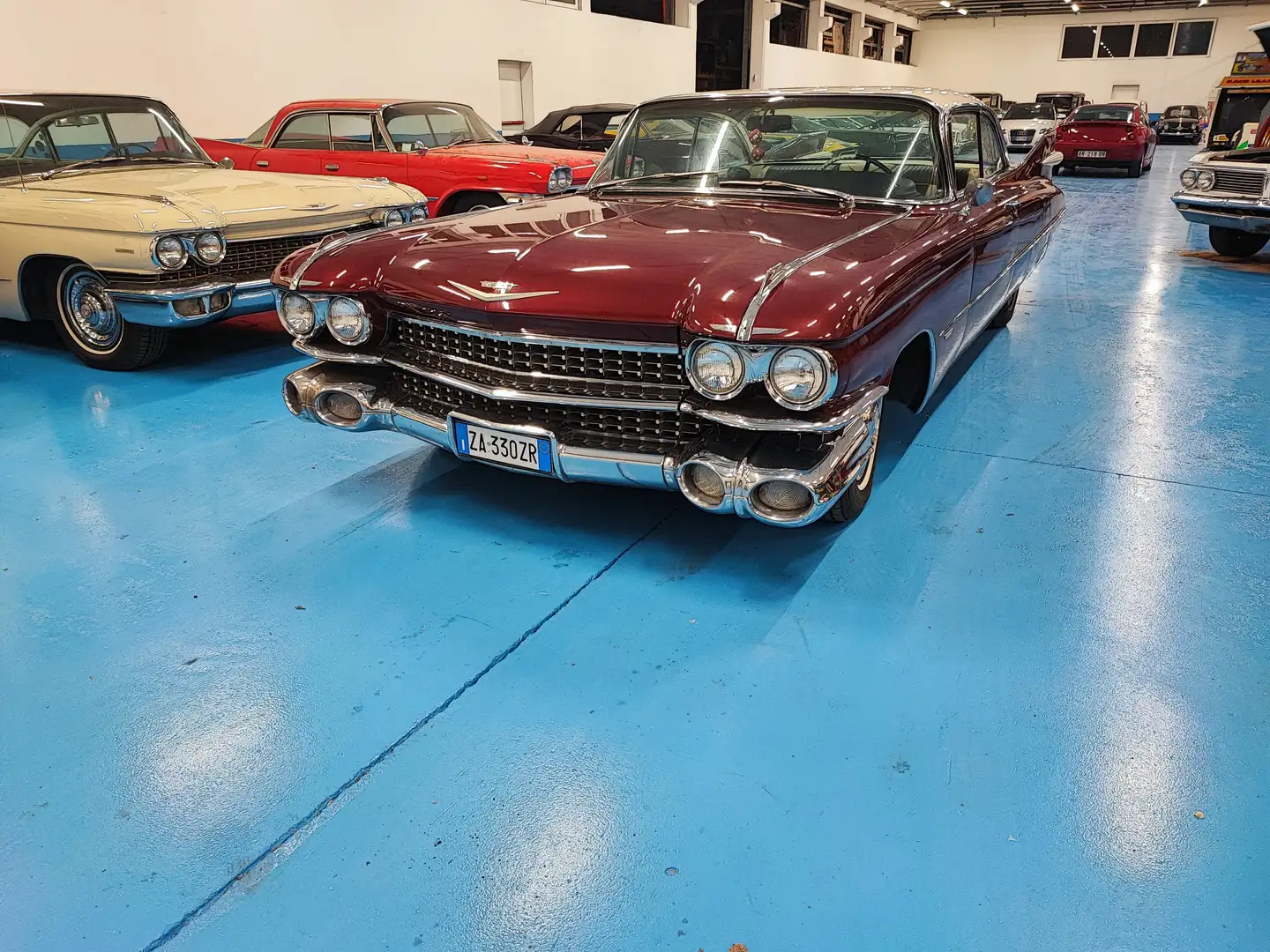 Cadillac Series 62 Coupè De ville Rot - 1