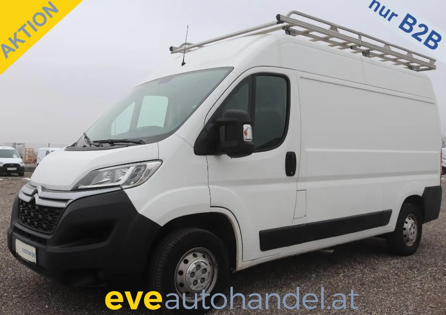 Citroen Jumper L2H2 Kasten DACHTRÄGER NAVI KLIMA TEMP Parksens Weiß - 1