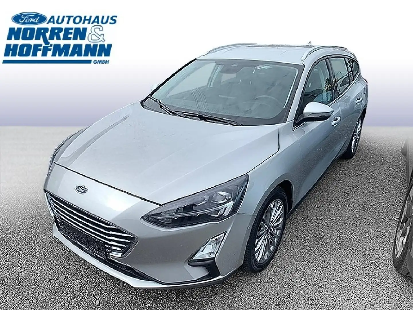 Ford Focus Titanium Argent - 1