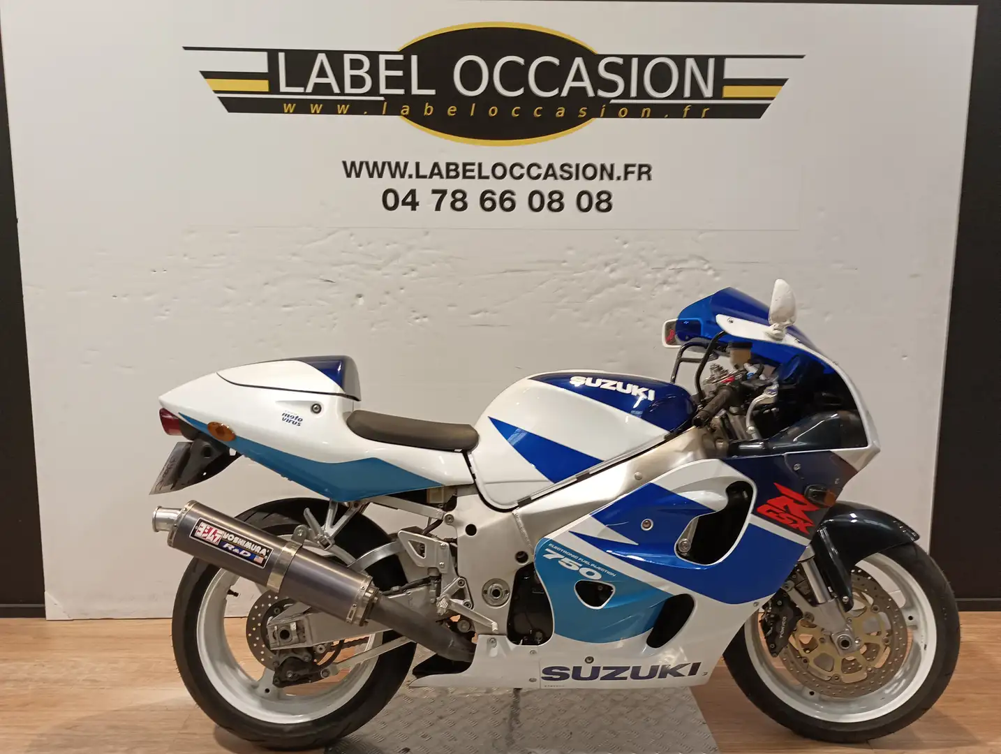 Suzuki GSX-R 750 Bleu - 1
