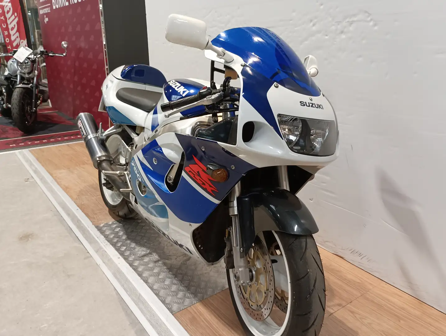 Suzuki GSX-R 750 Bleu - 2